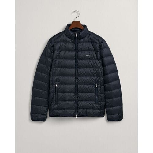 Gant Light Down Jacket Avond Blauw / male