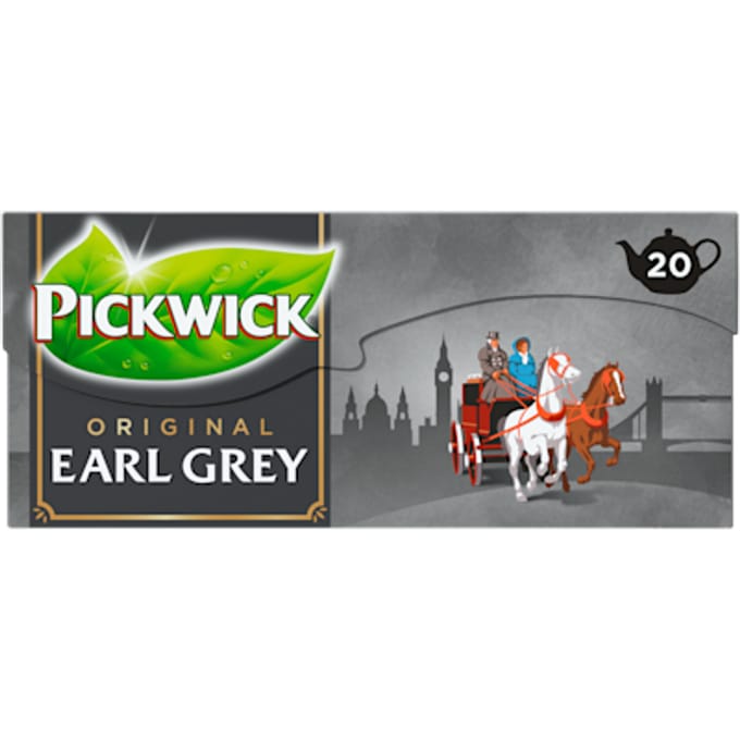 Earl grey zwarte thee voor pot