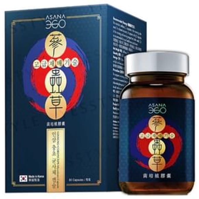 Ginseng.Cordyceps Fungus Cultivation Capsules 60 pcs