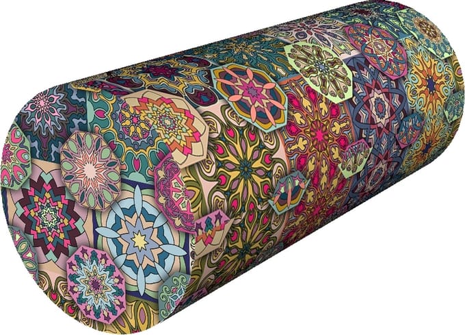 Bertoni - Nekkussen Lumbaal Roll 40x15cm Support Thermoactive Foam Roll Kussen - Valencia