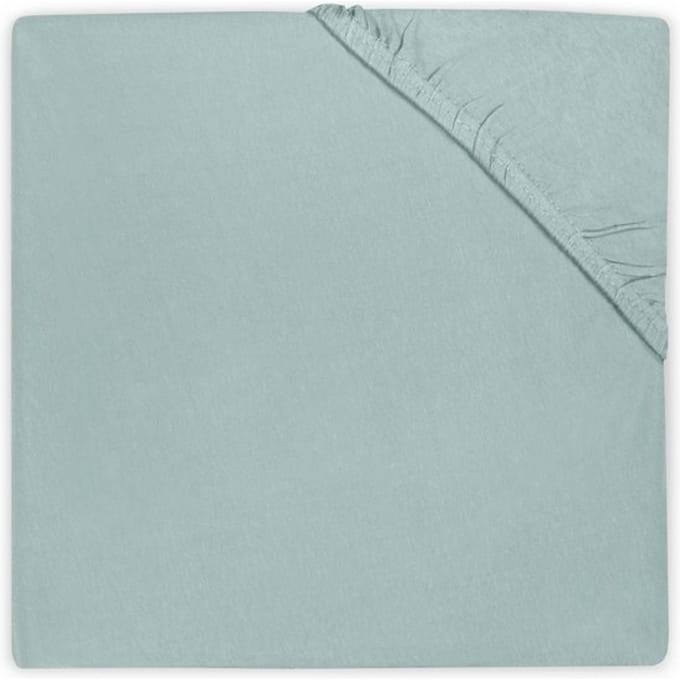 Jollein Hoeslaken katoen 60x120cm soft green