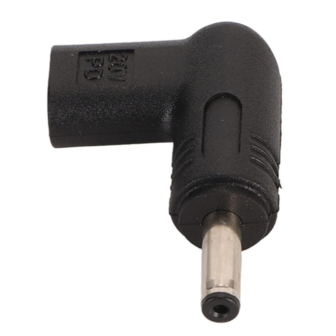 Type C Vrouwelijk naar 4.0x1.35mm DC Adapter Professioneel Efficiënt 100W PD USB C naar DC Stroomadapter voor