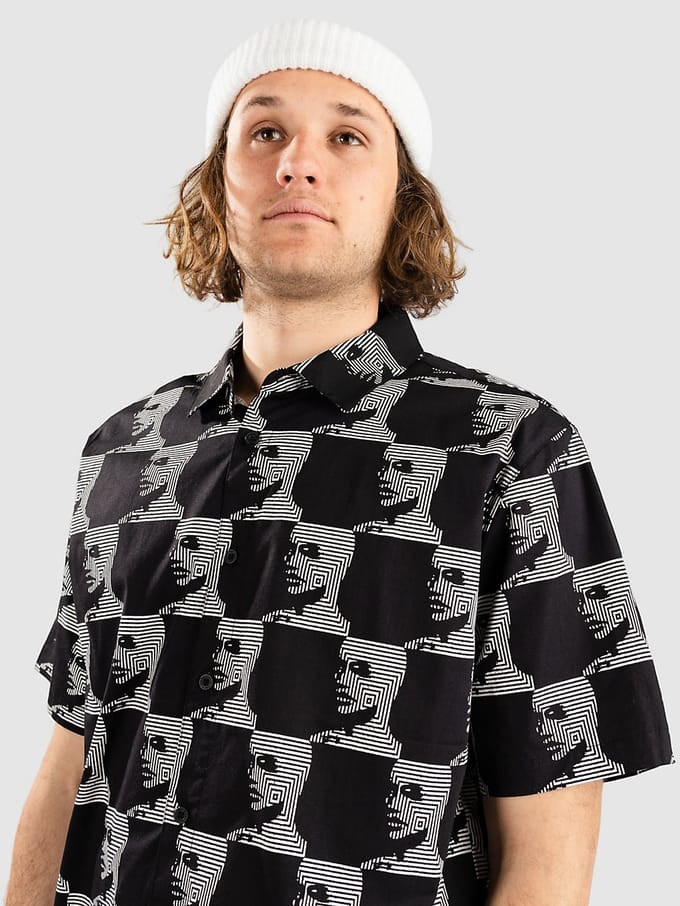 Globe Circuits Shirt zwart