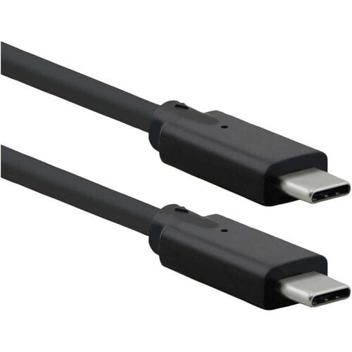 ROLINE USB 3.2 Gen 2x2 kabel, met PD, C-C, M/M, 4K UHD-1, 20Gbit/s, Emark, 100W, zwart, 1 m