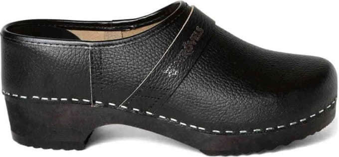 Strovels 502 D.Hak Houten Zool - Zwart - 45