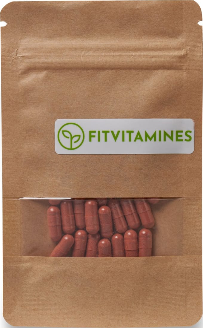 Rode Gist Rijst en Q10 | 60 vegan capsules