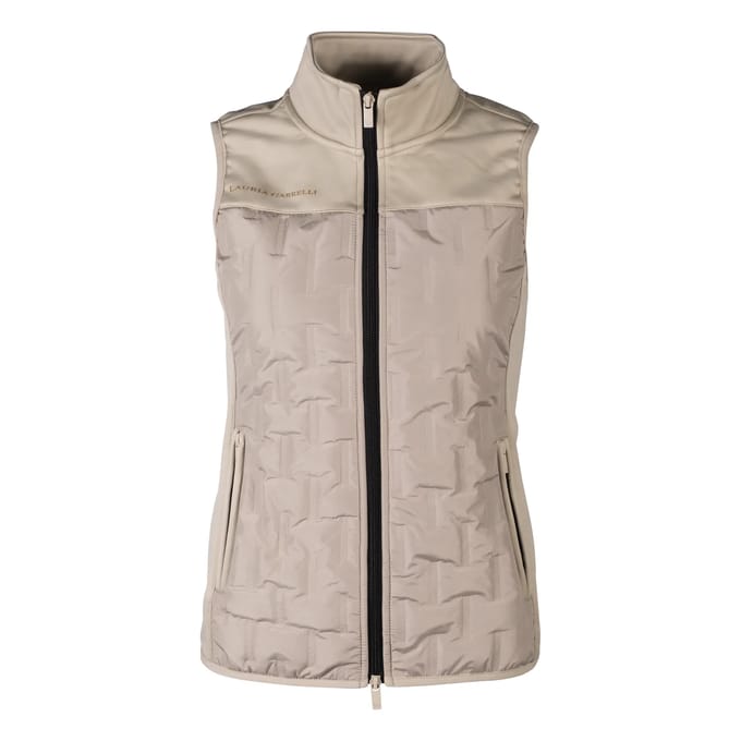 Damesgilet zonder mouwen Lauria Garrelli Limone