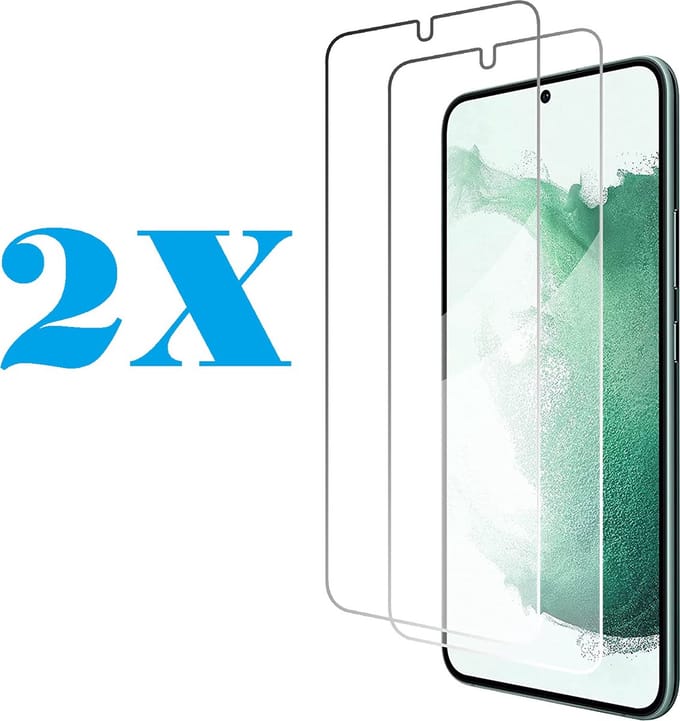 Screenprotector Glas - Tempered Glass Screen Protector Geschikt voor: Samsung Galaxy S22+ S906 - 2x