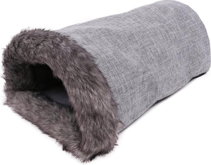 Topmast Kattenmand - Kruipmand voor Katten 60 x 32 cm - Grijs