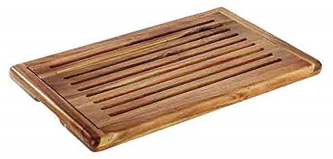 APS Snijplank - Acaciahout - Rood - 47,5 x 32 cm - Vaatwasserbestendig - Breukvast - Stapelbaar