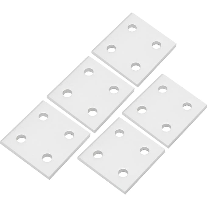 5 Stuks 4-Gats Verticale Verbindingsplaat voor Aluminium Extrusieprofiel Verbindingsbord 2040