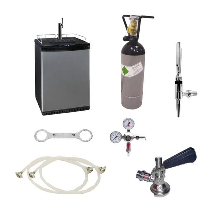 Drankdispenser - KeyKeg - Complete set - Koude koffie - 50L - 891 mm - Grijs