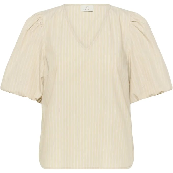 Kaffe KAjosie Blouse Dames Blouse - Feather Grey Stripe