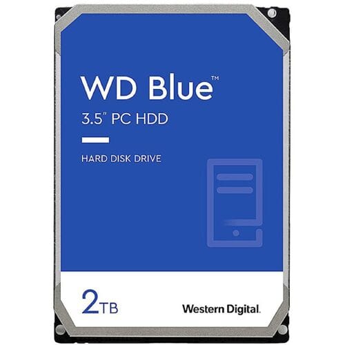 WD Blue - 2TB - Harde schijf - WD20EZBX - SATA-600 - 3.5"