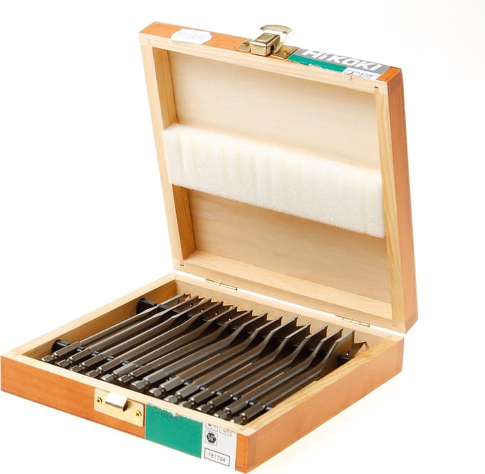 HiKOKI Accessoires - 13-delige set platte houtbeitels 781794