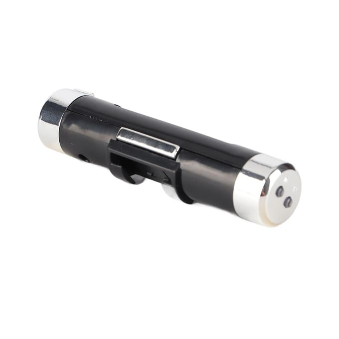 Multifunctionele Auto Auto Elektronische Klok Thermometer LED Achtergrondverlichting Digitale Weergave black