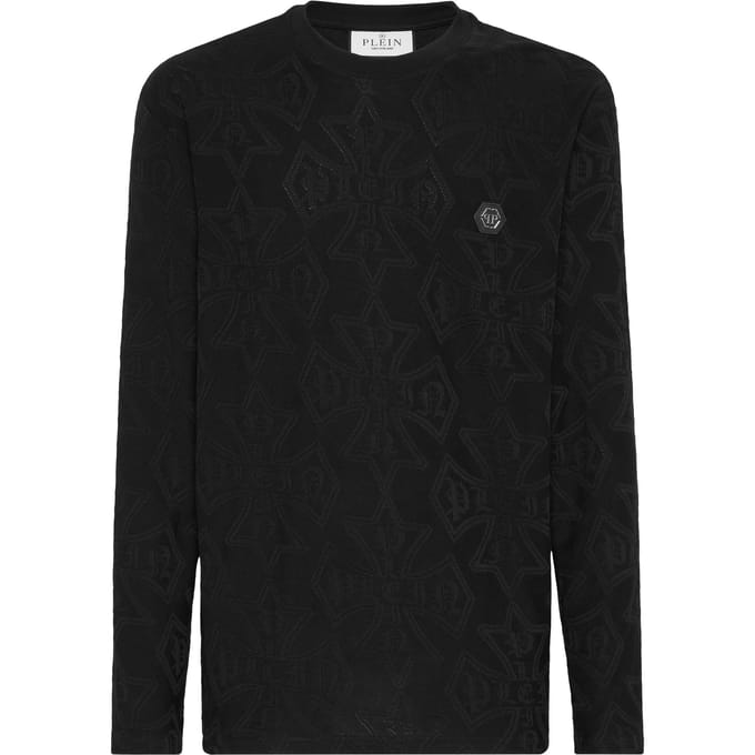 T-Shirt Ronde Hals Ls Crest