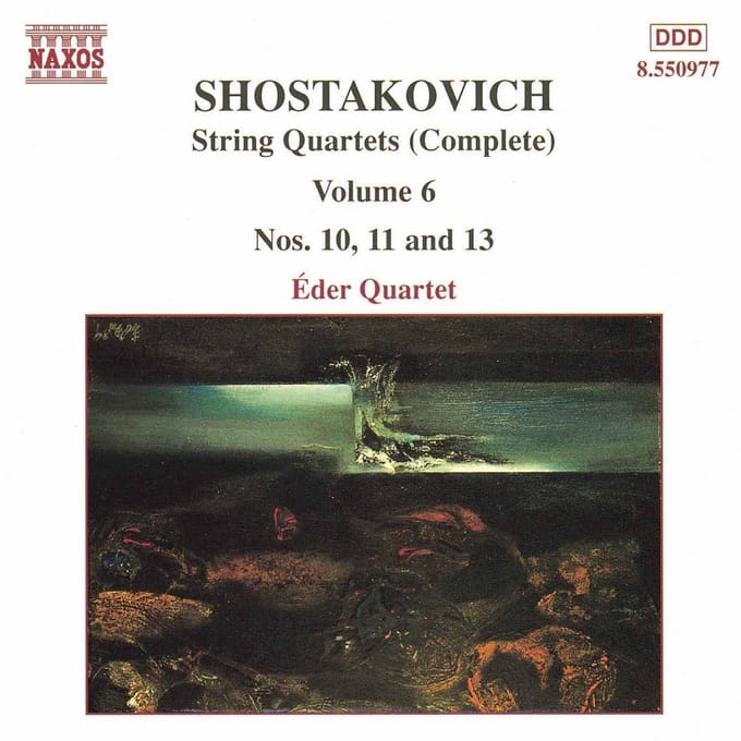 Eder Quartet - Shostakovich: String Quartets 6 (CD)