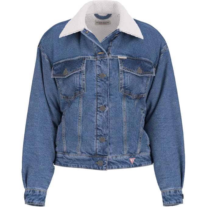 Dames spijkerjack Guess GJ Teddy