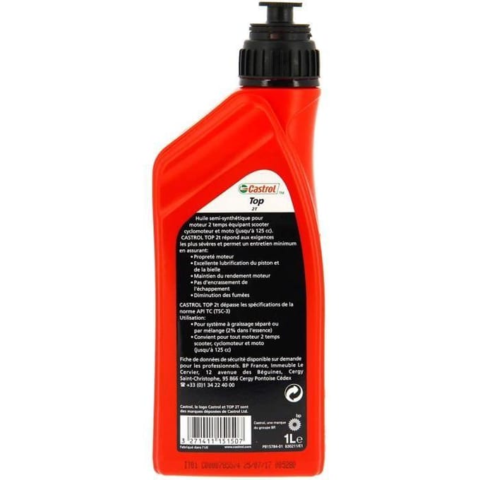 2T Olie Twee-wieler Motor 2-takt 1L
