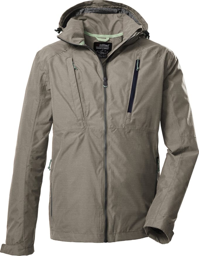Killtec heren zomerjas - functionele jas - sand - 39146 - maat XXL