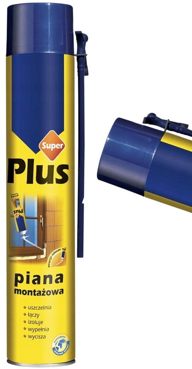 Selena Super+ Serie - Montage Polyurethaanschuim - 750ml - Laag Expanderend - Geel