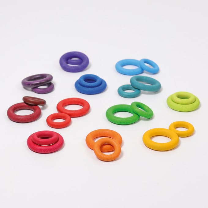 GRIMMS ringen regenboog classic 3 jr+