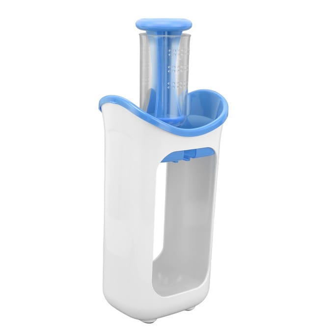 Baby Puree Maker Efficiënt Eenvoudige Bediening Makkelijk Schoon te Maken Duurzaam Veilig Gezond Handmatige Babyvoeding L(for 6.5-9kg) white