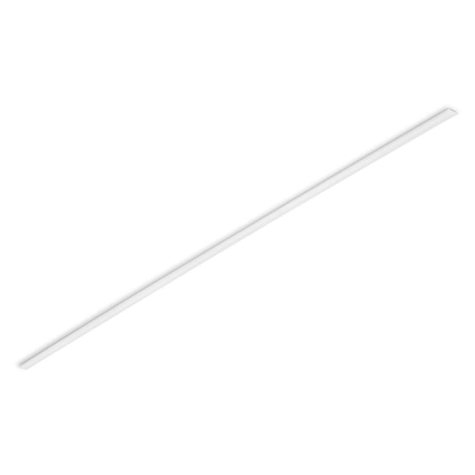 Afdekrail - Trio Dual - 100cm - Kunststof - Transparant Helder