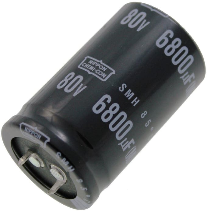 Radiale Snap-in Condensator 6800µF 80V - Electrolytische Capaciteit tot 85°C