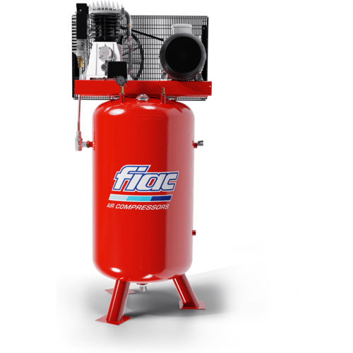 Fiac verticale snaaraangedreven compressor ABV 300/825 7,5PK