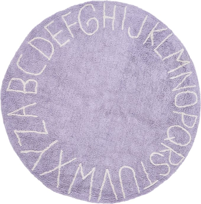 VURGUN - Vloerkleed - Lichtviolet - 120 cm - Katoen