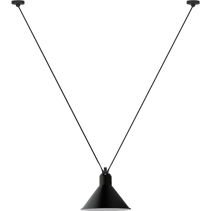 DCWéditions - LES ACROBATES DE GRAS N°323 hanglamp - zwart - conisch L