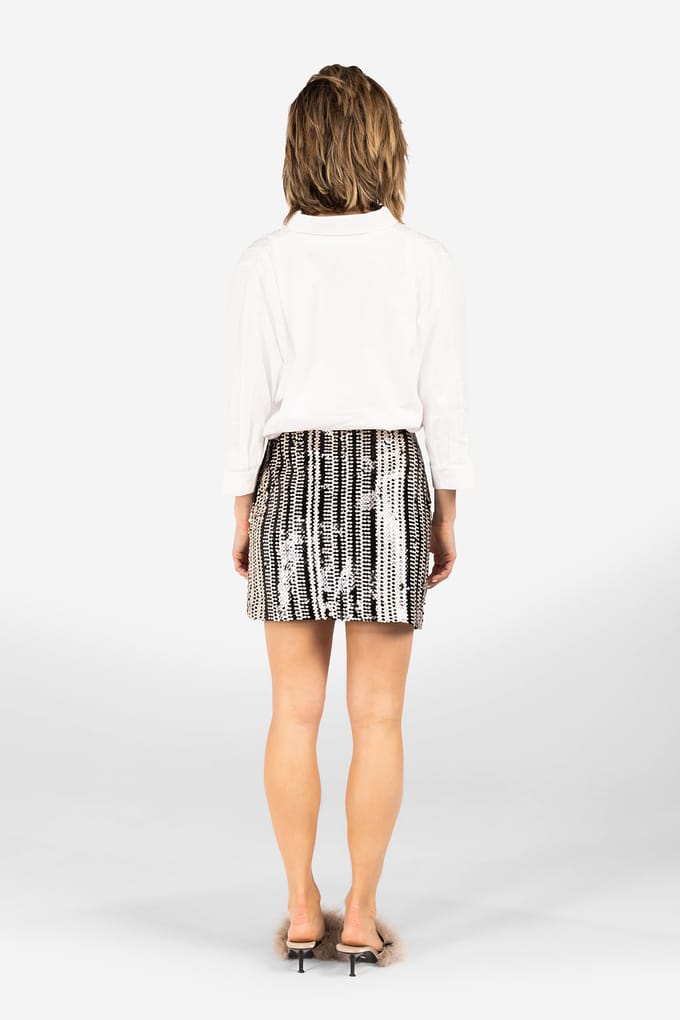 Ibana Sinara - Party Skirts Black/ White Taglia: 42 | Minigonne Outlet | Donna | Bianco