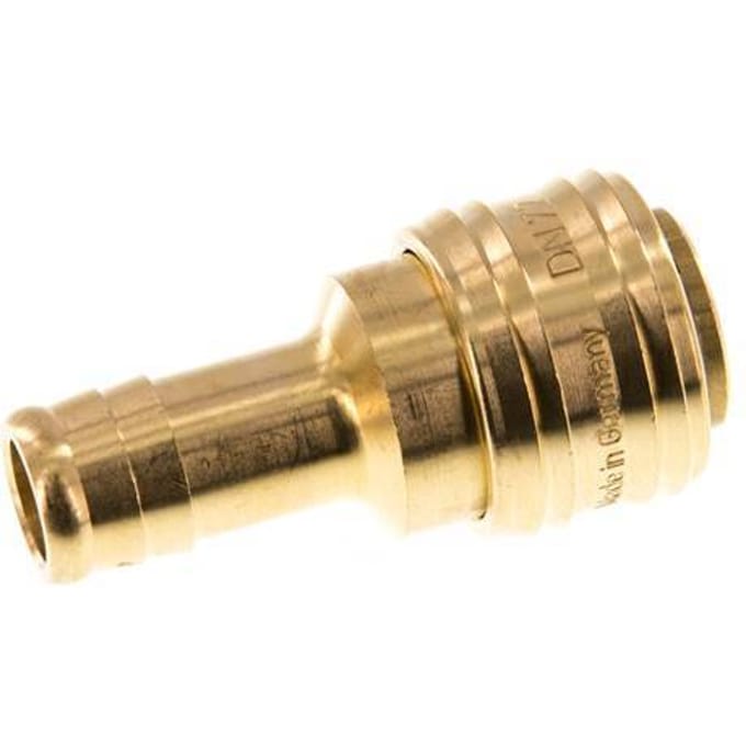 Messing DN 7.2 (Euro) Luchtkoppeling Snelkoppeling 13 mm Slangpilaar