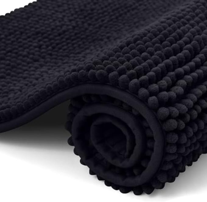 Zachte Badkamermat met Anti-Slip Onderkant - 50x80 cm