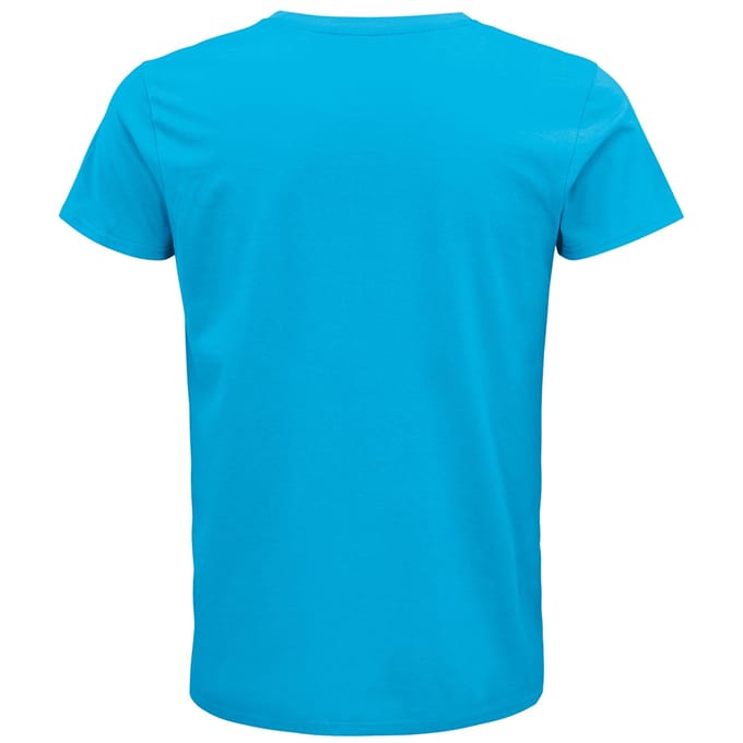 SOLS Heren Crusader Organisch T-shirt (Aqua Blauw)