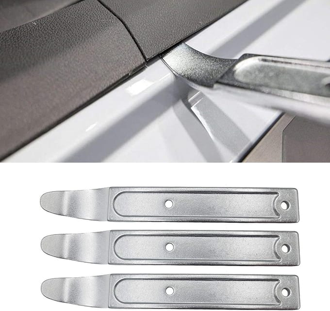 Metalen Koevoet - Paneel Verwijderaar - Autodeuren Openen - Ergonomisch Ontwerp - 178 cm Lengte