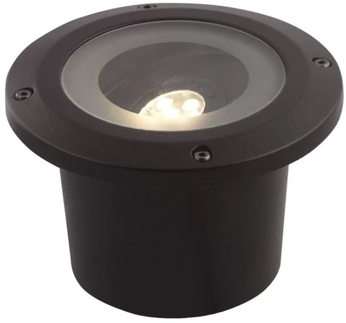 Garden Lights: Rubum Grondspot 12 Volt - Zwart