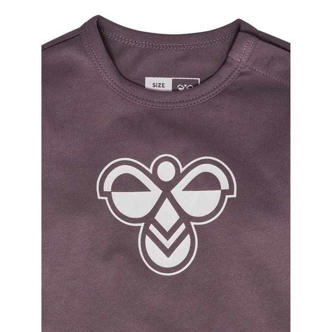 Baby romper met lange mouwen Hummel Logo