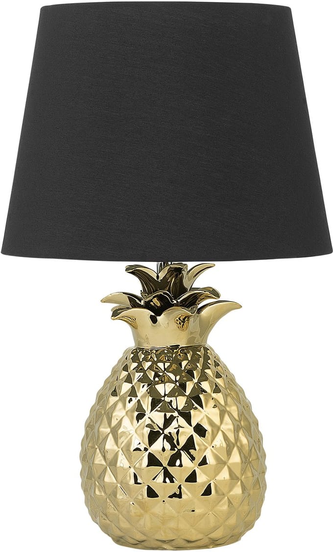 PINEAPPLE - Kinderlamp - Zwart - Keramiek