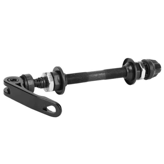 Naafas Holle Vooras 108 en Snelspanner Voorwiel 145 Set Fietsaccessoire black