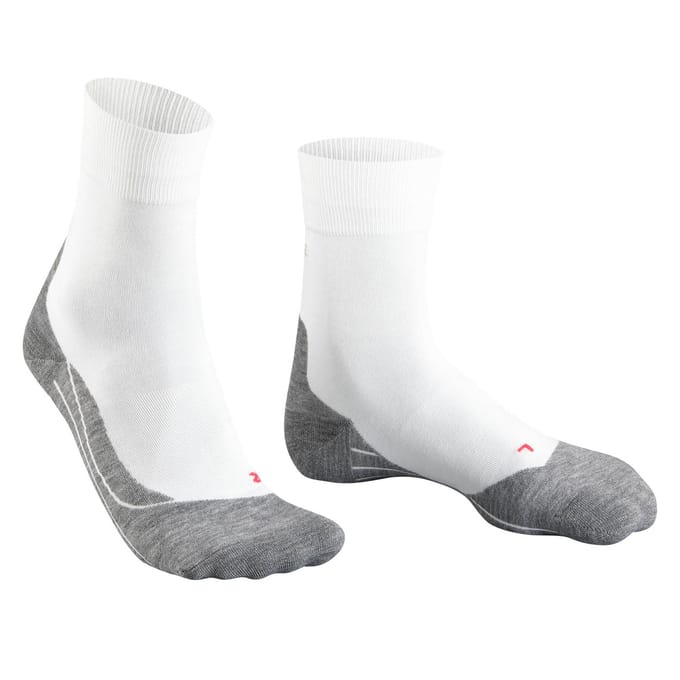FALKE RU4 anti-blaar katoen functioneel materiaal hardloopsokken heren wit - maat 44-45