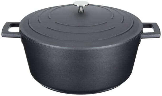 MasterClass Cast Aluminium Tagine | 5L. | Self Basting | 28cm | Black