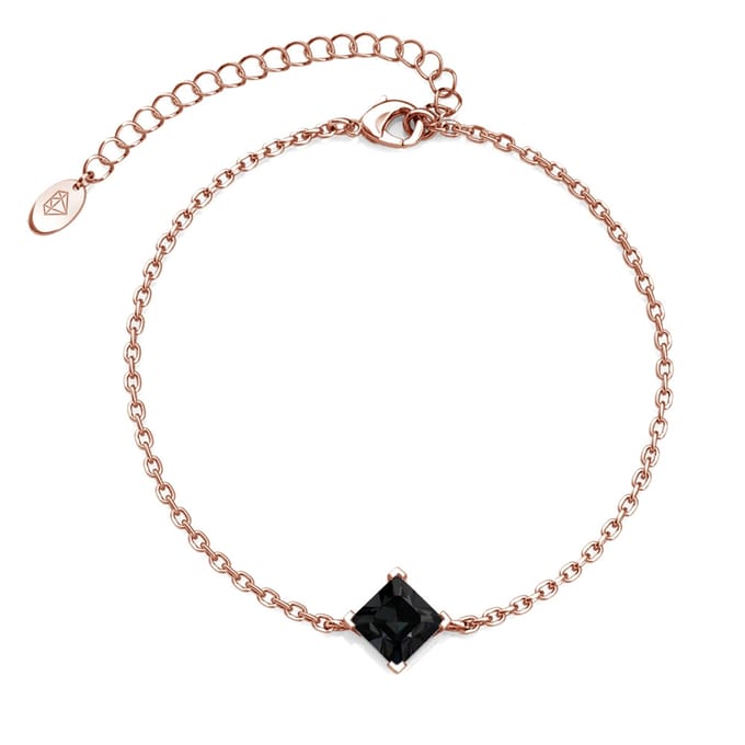 Calle Square Sets - Roségoud en Zwart