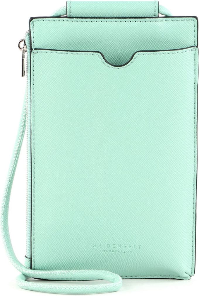 SEIDENFELT MANUFAKTUR Telefoontasje Lian Cellphone Fresh Turquoise