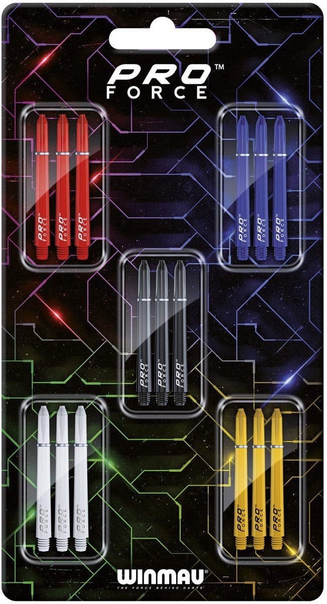 Winmau Pro-Force Shaft Collection - Dart Shafts