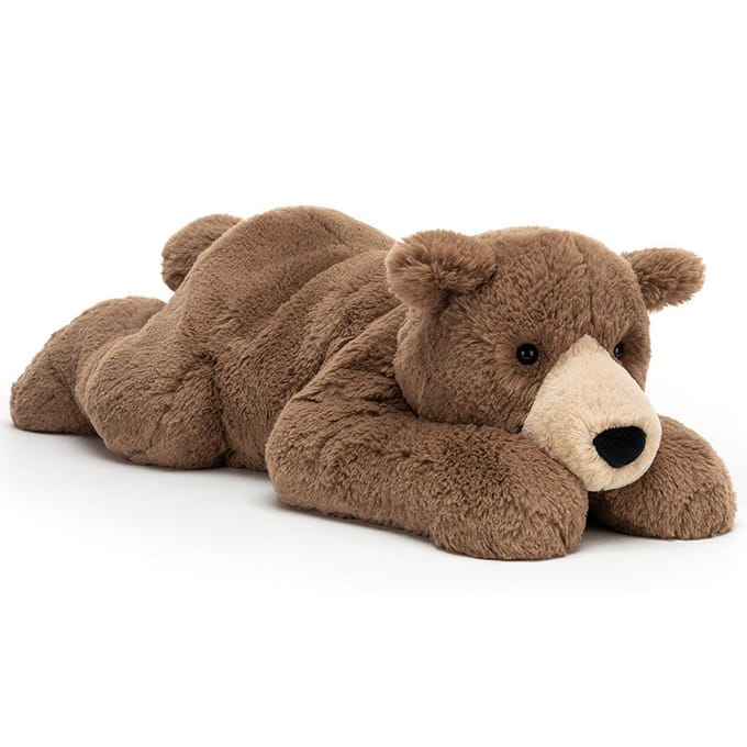 Jellycat knuffel Woody Bear Lying