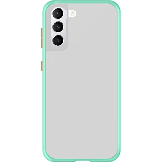 Samsung Galaxy S21 Plus Back Cover - Lichtblauw/Transparant