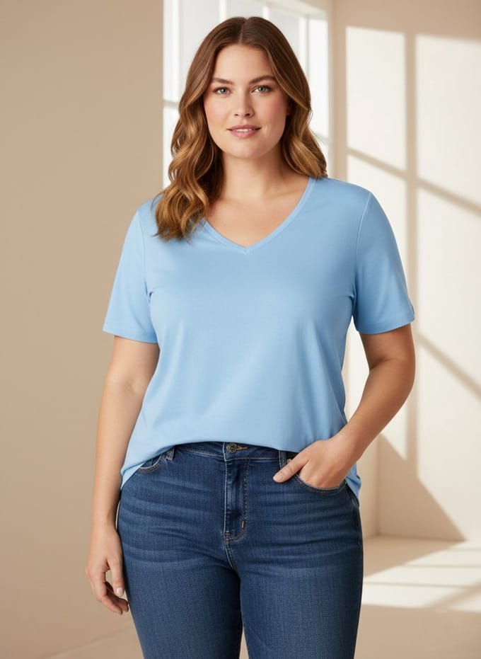 YEST CURVE Alba Essential - Light Blue - maat X-0(44)